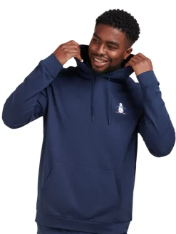 Original Penguin Golf Novelty Ls Hoodie - Black Iris