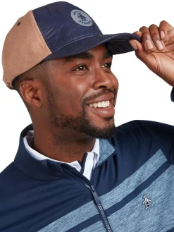 Original Penguin Heavy Weight Adjustable Cap - Black Iris