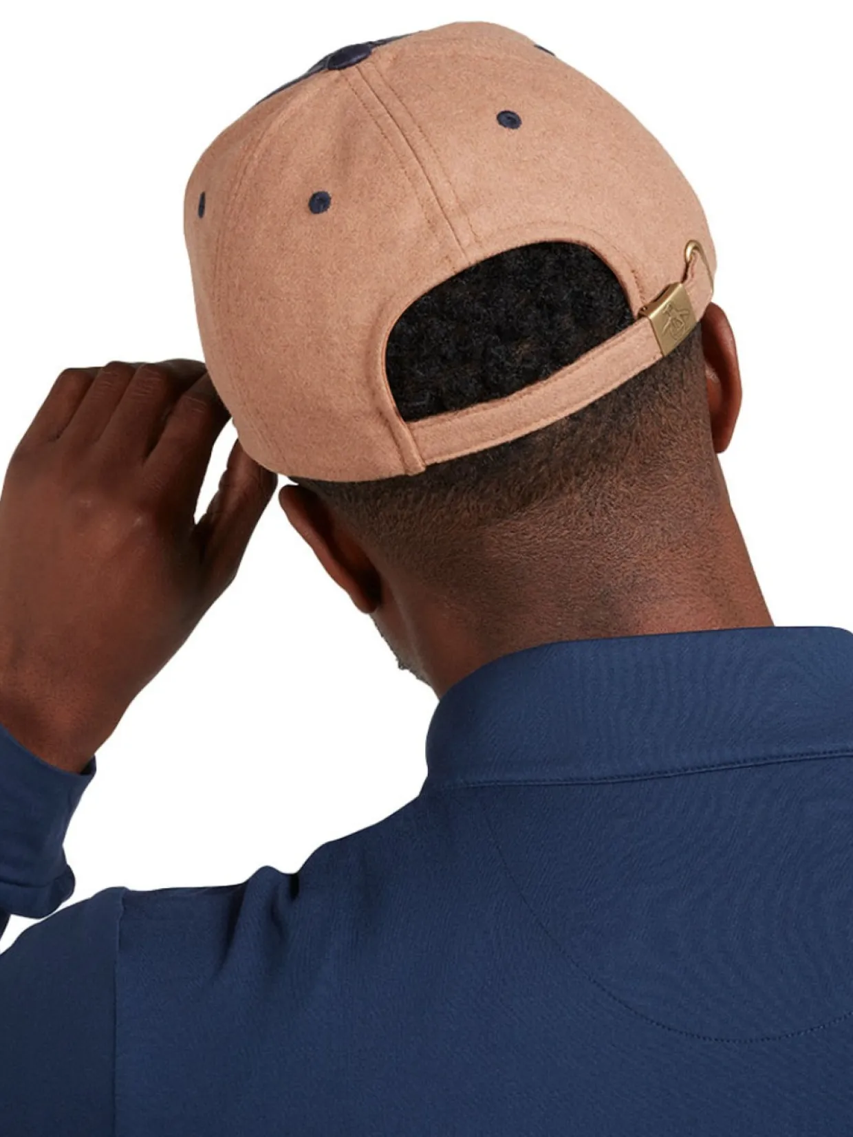 Original Penguin Heavy Weight Adjustable Cap - Black Iris