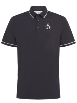 Original Penguin Heritage Oversized Pete Golf Polo - Caviar