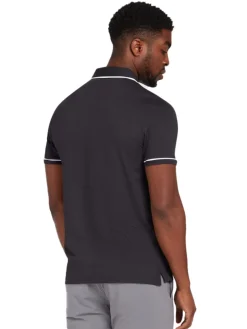 Original Penguin Heritage Oversized Pete Golf Polo - Caviar