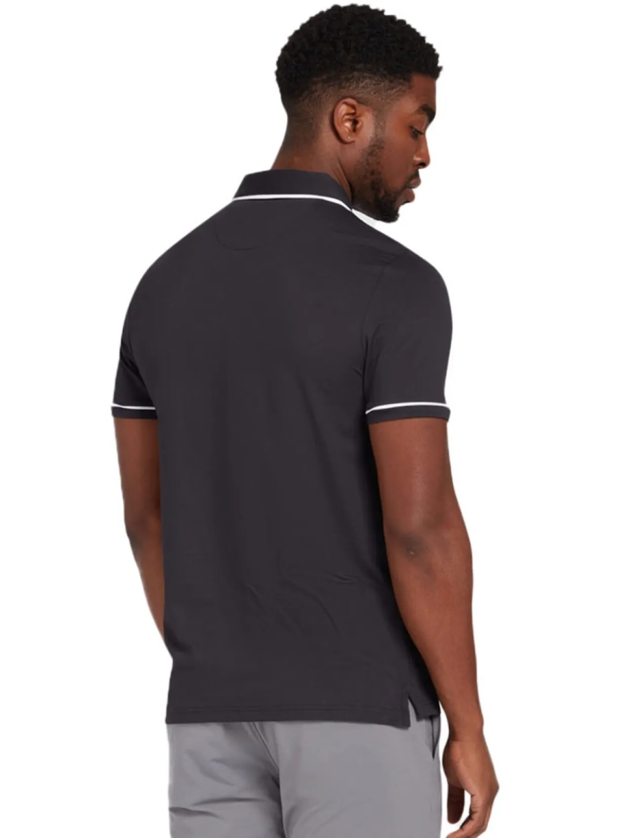 Original Penguin Heritage Oversized Pete Golf Polo - Caviar