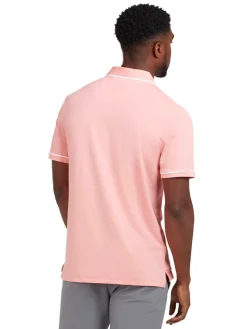 Original Penguin Heritage Oversized Pete Golf Polo - Strawberry Pink
