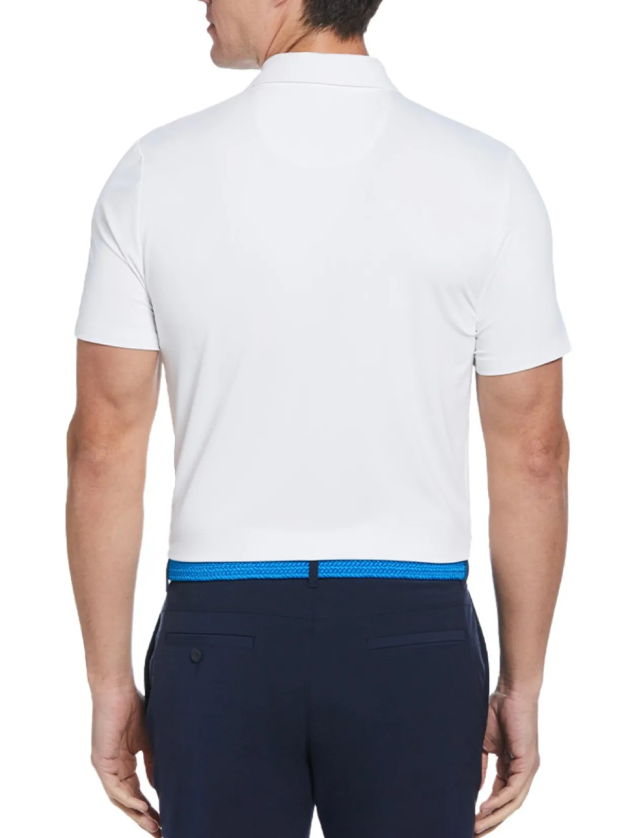 Original Penguin Jack'S Stripe Colour Block Polo - Bright White