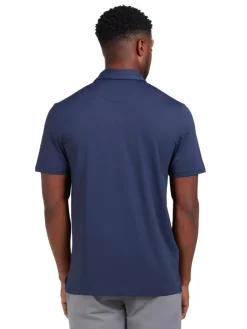 Original Penguin Jack'S Stripe Colour Block Polo - Black Iris