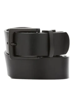 Original Penguin Reversible All Over Pete Printed Belt - Caviar