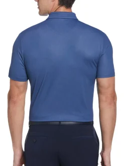 Original Penguin 70'S Oxford Block Polo - Black Iris