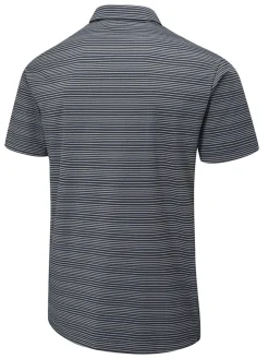 Ping Alexander Tailored Fit Polo - Navy/Silver