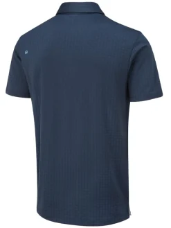 Ping Cillian Tailored Fit Polo - Navy