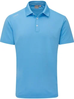 Ping Lindum Tailored Fit Polo - Infinity Blue