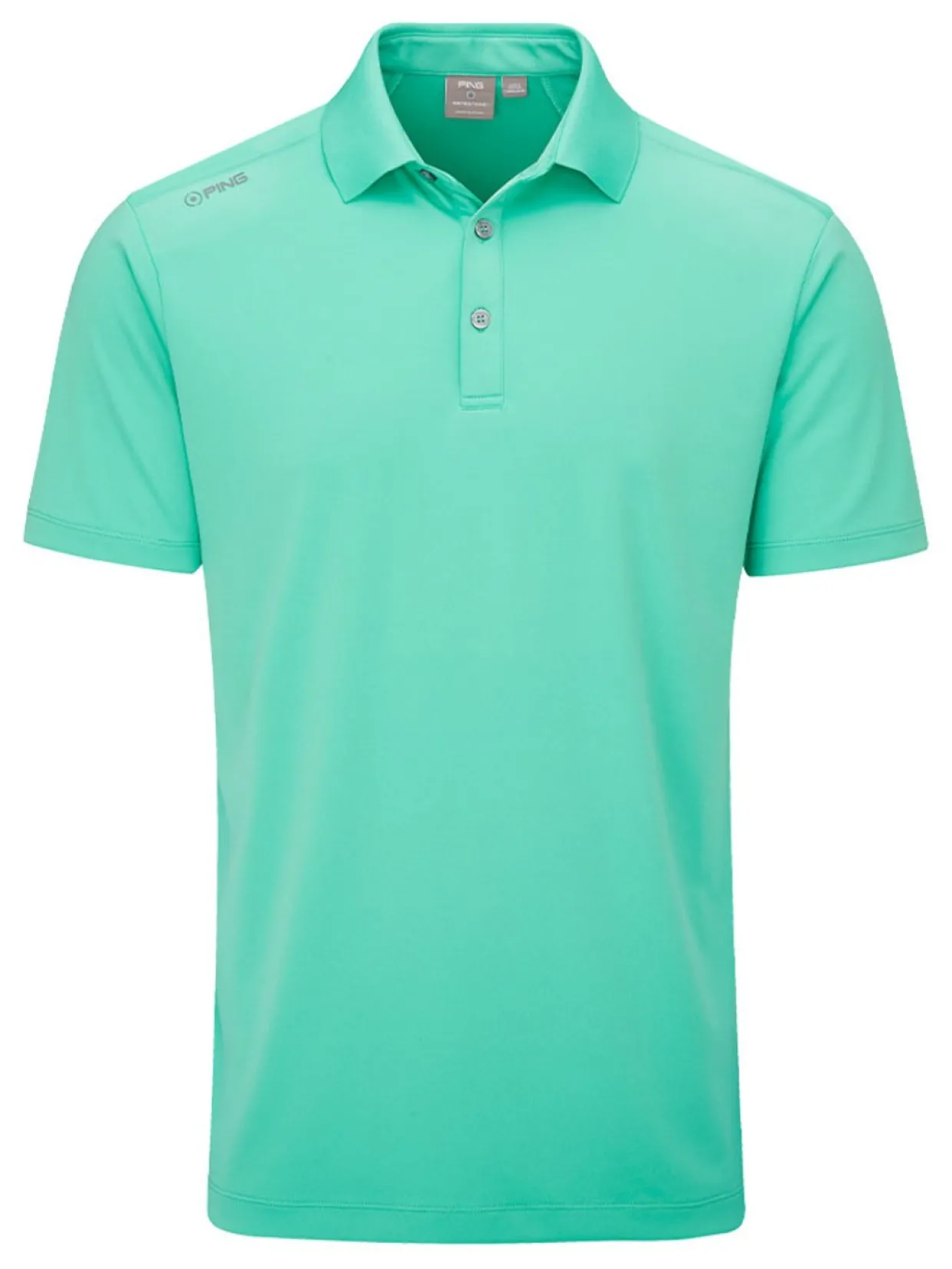 Ping Lindum Tailored Fit Polo - Aquarius