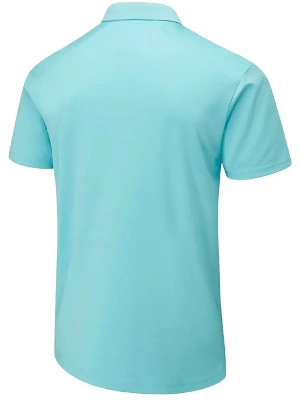 Ping Lindum Tailored Fit Polo - Sky Blue