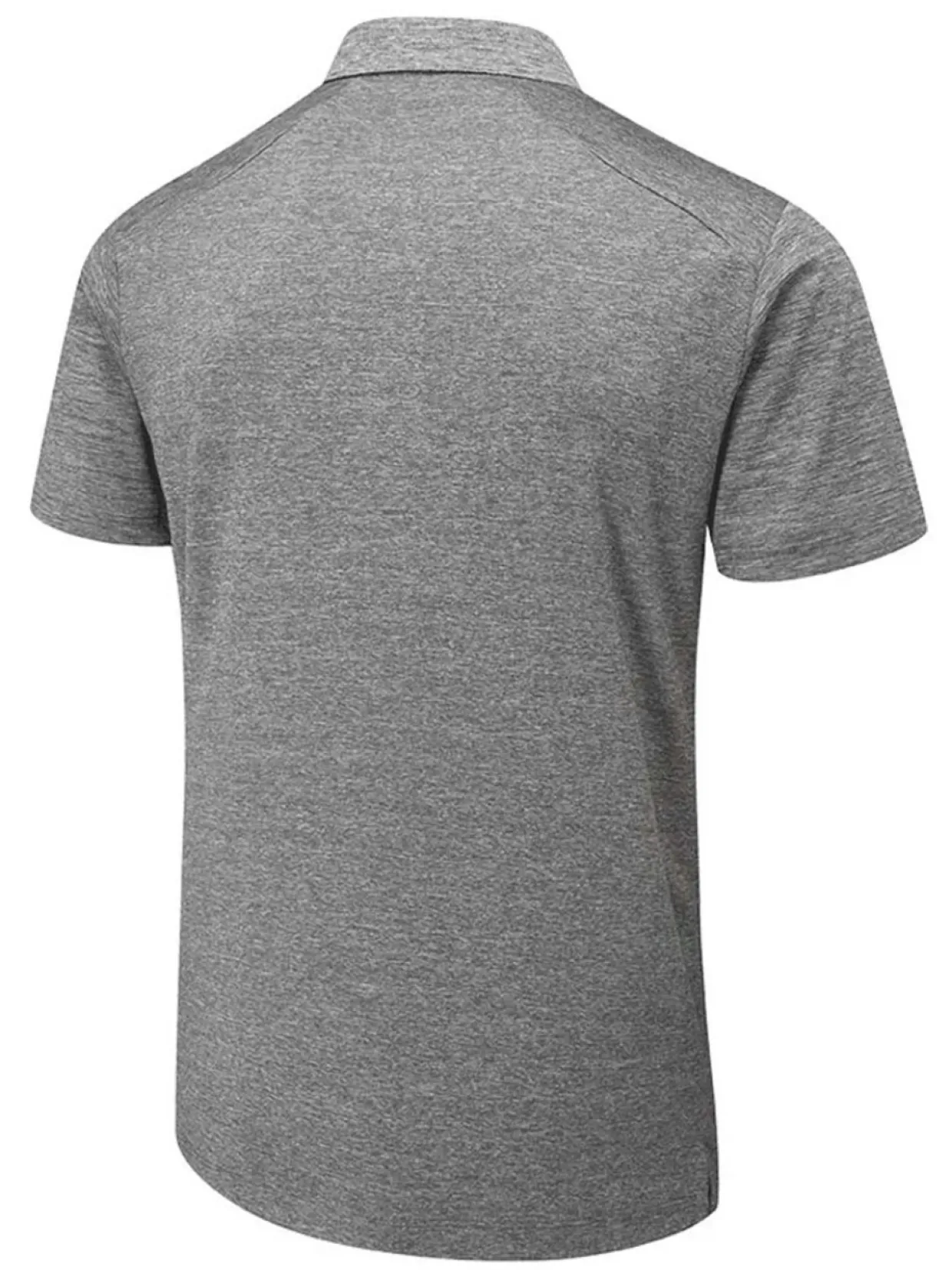 Ping Lindum Tailored Fit Polo - Charcoal Marl