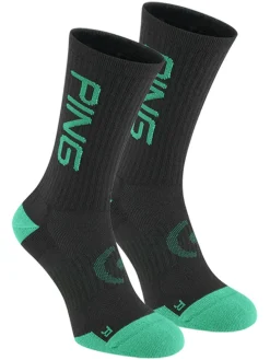 Ping Logo Sock 2-Pair Pack - Navy Multi