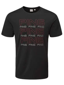 Ping Logo Tee - Black