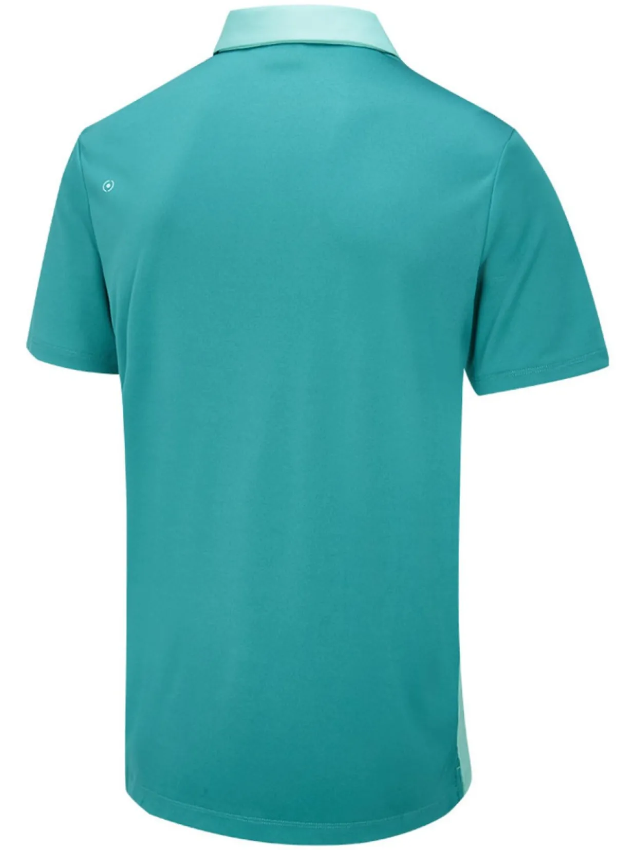 Ping Morten Tailored Fit Polo - Aquarius/Everglade Multi