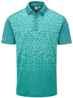 Ping Ratio Tailored Fit Polo - Everglade Multi