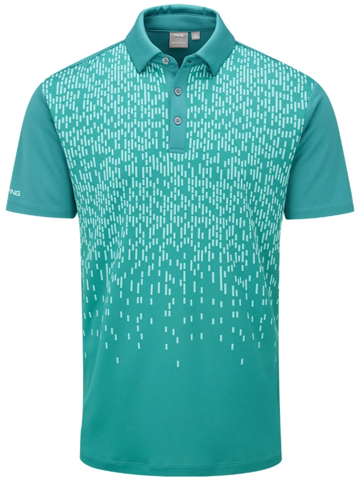 Ping Ratio Tailored Fit Polo - Everglade Multi