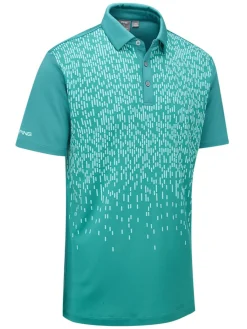 Ping Ratio Tailored Fit Polo - Everglade Multi