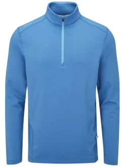 Ping Sensorwarm Edwin Half Zip - Danube
