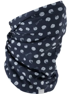 Ping Women'S Dot Neck Warmer - Navy/Silver