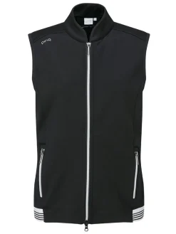 Ping Women'S Dot Vest - Black/White