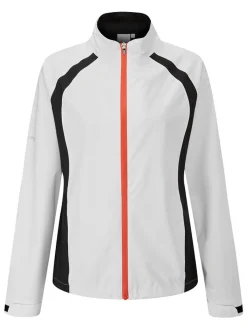 Ping Women'S Sensordry Freda Waterproof Jacket - White/Black
