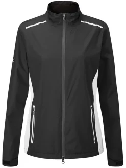 Ping Women'S Sensordry Jayda Waterproof Jacket - Black/White