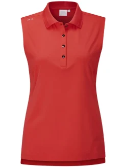 Ping Women'S Solene Polo - Rich Red