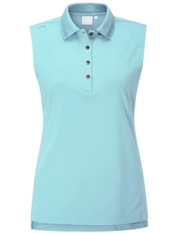 Ping Women'S Solene Polo - Sky Blue