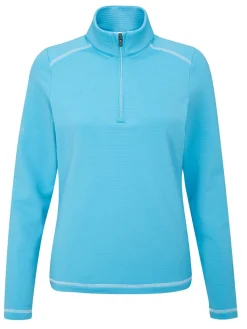 Ping Women'S Sonya Half Zip Fleece - Laguna