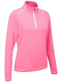 Ping Women'S Sonya Half Zip Fleece - Flamingo