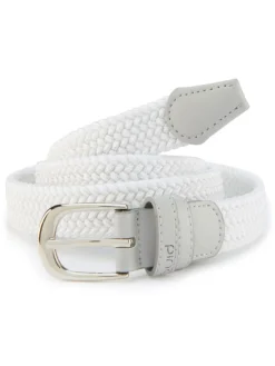 Ping Women'S Stretch Webbing Golf Belt - White