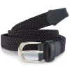 Ping Women'S Stretch Webbing Golf Belt - Navy