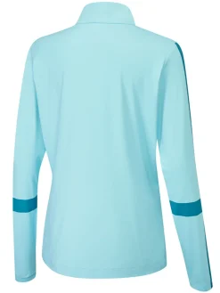 Ping Women'S Tamara Long Sleeve Polo - Aquatic/Scuba Blue