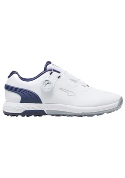 Puma Alphacat Nitro Disc Golf Shoes - Puma White/Puma Navy/Ash Grey
