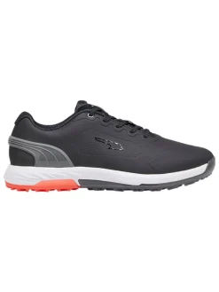 Puma Alphacat Nitro Golf Shoes - Puma Black/Quiet Shade/Red Blast