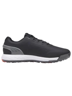 Puma Alphacat Nitro Golf Shoes - Puma Black/Quiet Shade/Red Blast