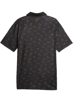 Puma Cloudspun Echo Golf Polo - Puma Black