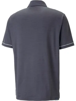 Puma Cloudspun Haystack Golf Polo - Navy Blazer Heather/High Rise