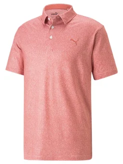 Puma Cloudspun Primary Golf Polo - Heartfelt