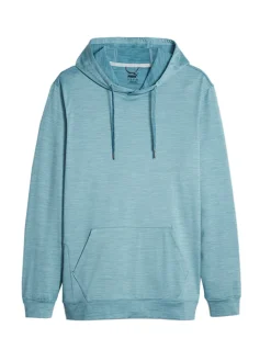 Puma Cloudspun Progress Golf Hoodie - Bold Blue Heather