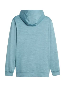 Puma Cloudspun Progress Golf Hoodie - Bold Blue Heather