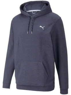 Puma Cloudspun Progress Golf Hoodie - Navy Blazer Heather
