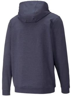 Puma Cloudspun Progress Golf Hoodie - Navy Blazer Heather