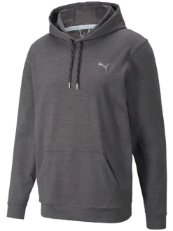 Puma Cloudspun Progress Golf Hoodie - Puma Black Heather