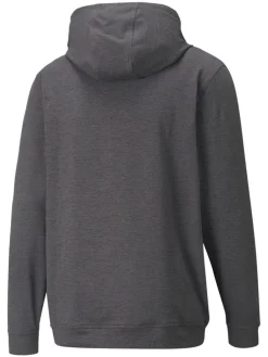 Puma Cloudspun Progress Golf Hoodie - Puma Black Heather