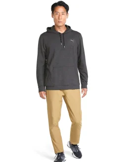 Puma Cloudspun Progress Golf Hoodie - Puma Black Heather