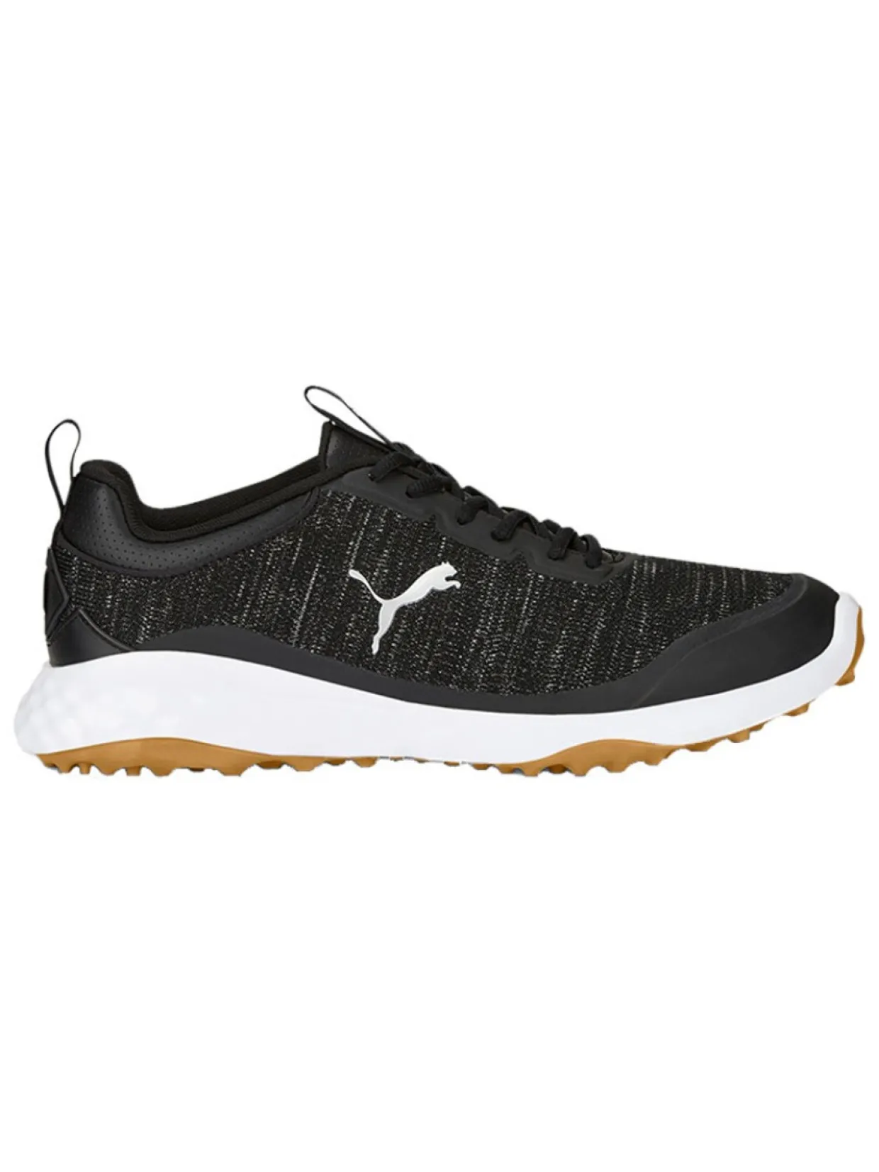 Puma Fusion Pro Wide Golf Shoes - Puma Black/Puma Silver