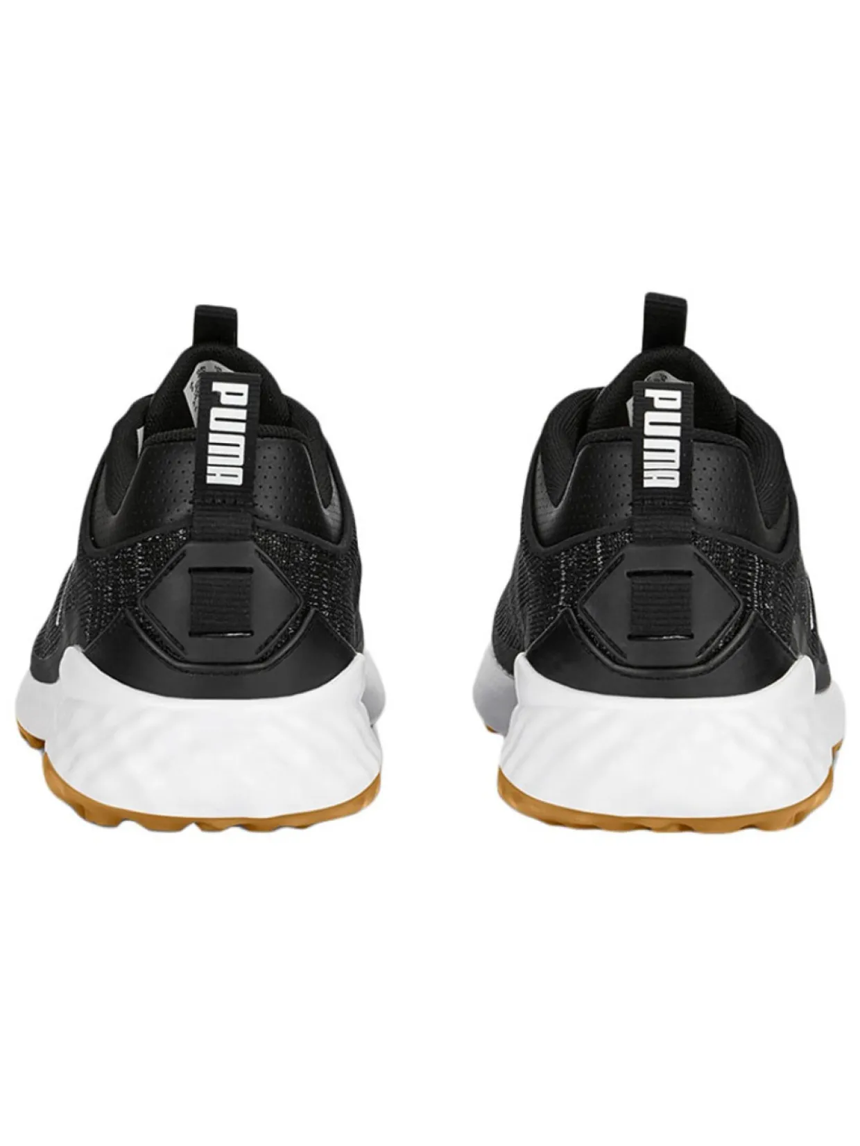 Puma Fusion Pro Wide Golf Shoes - Puma Black/Puma Silver
